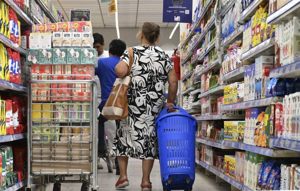 El Indec dio a conocer el informe de ventas de supermercados. Foto Archivo. Florencia Salto