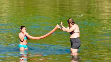 Neuquén en el top tres de ciudades más calurosas en el día más agobiante del alerta. Foto: Mati Subat
