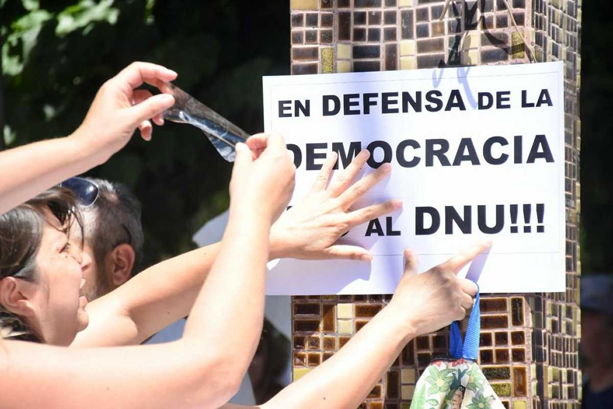 Marcharán en Roca contra el DNU de Milei. Foto: archivo Matías Subat
