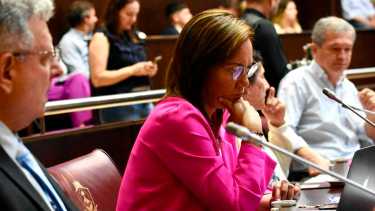 Brenda Buchiniz es diputada del bloque Cumplir-LLA. Foto: archivo Matías Subat.