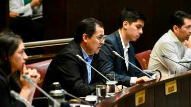 Ernesto Novoa es el jefe de bloque de Comunidad y fue informante del proyecto. Foto: Matías Subat.