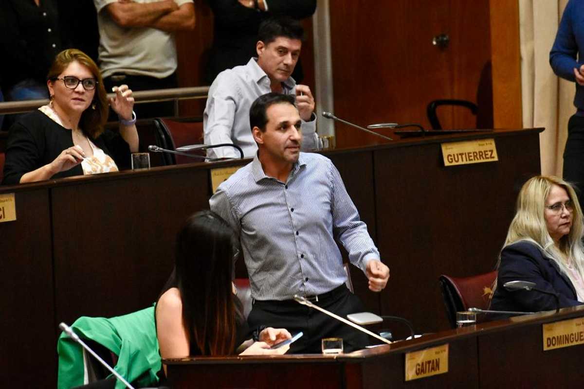 Domínguez es diputado por el MPN y uno de los más críticos del gobernador. Foto: archivo Matías Subat.
