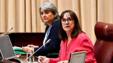 Zulma Reina es la vicepresidenta primera de la Legislatura. Foto: Matías Subat.