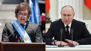 Rusia mostró interés en desarrollar lazos con Milei, minimizando la visita del ucraniano Zelenski