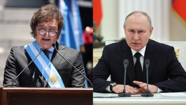 El embajador ruso, Dmitri Feoktistov, representante de Rusia durante la asunción de Javier Milei como presidente de Argentina, señalando el interés del Kremlin en fortalecer los lazos bilaterales.