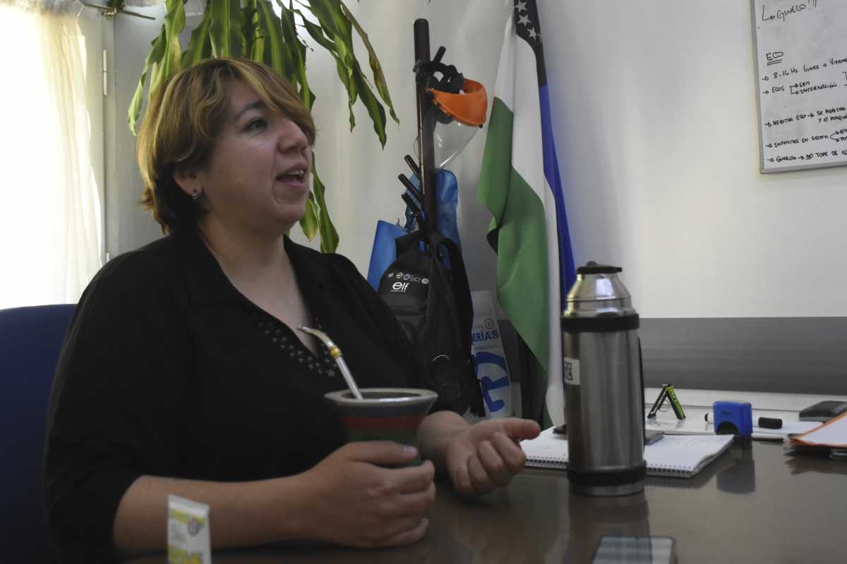 Marina Aravena al frente de la dirección del hospital López Lima de manera interina en reemplazo de Senesi. Fotos: Archivo