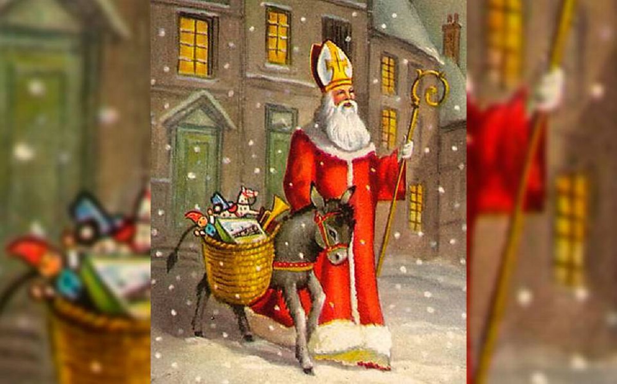 San Nicolás es la figura inspiracional para Papá Noel o Santa Claus.-