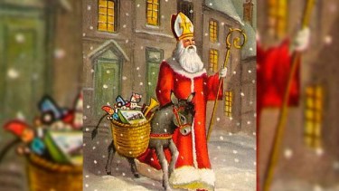 San Nicolás es la figura inspiracional para Papá Noel o Santa Claus.-