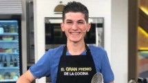 Imagen de Murió a los 24 años Ian D’Angelo, exparticipante de «El gran premio de la cocina»