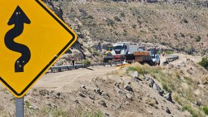 Precaución en la Ruta 40: trabajan en la cuesta de La Rinconada, antes del fin de semana largo en Neuquén