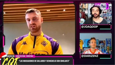 Beltrán recordó su exitoso paso por River Plate.