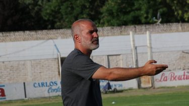 Bruno Gorer sacó pecho por la campaña de Cipolletti en la Liga Confluencia. (Foto: Mayra Díaz)