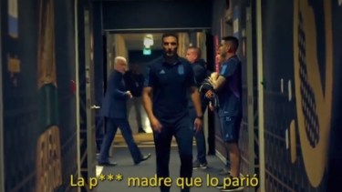 Scaloni le hizo un reclamo a sus jugadores en el entretiempo de la final contra Francia.