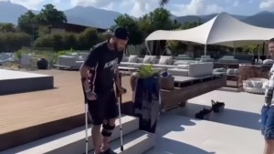El impactante video que compartió Neymar sobre su rehabilitación en Brasil