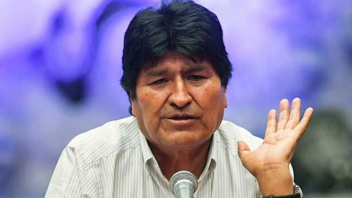 Evo Morales, crítico con el gobierno de Milei. Foto: Gentileza NA. 
