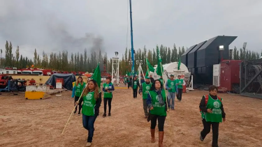 En la ocupación de un pozo de la empresa YPF, en Allen, también tomó intervención el juez federal Hugo Greca, foto: archivo.