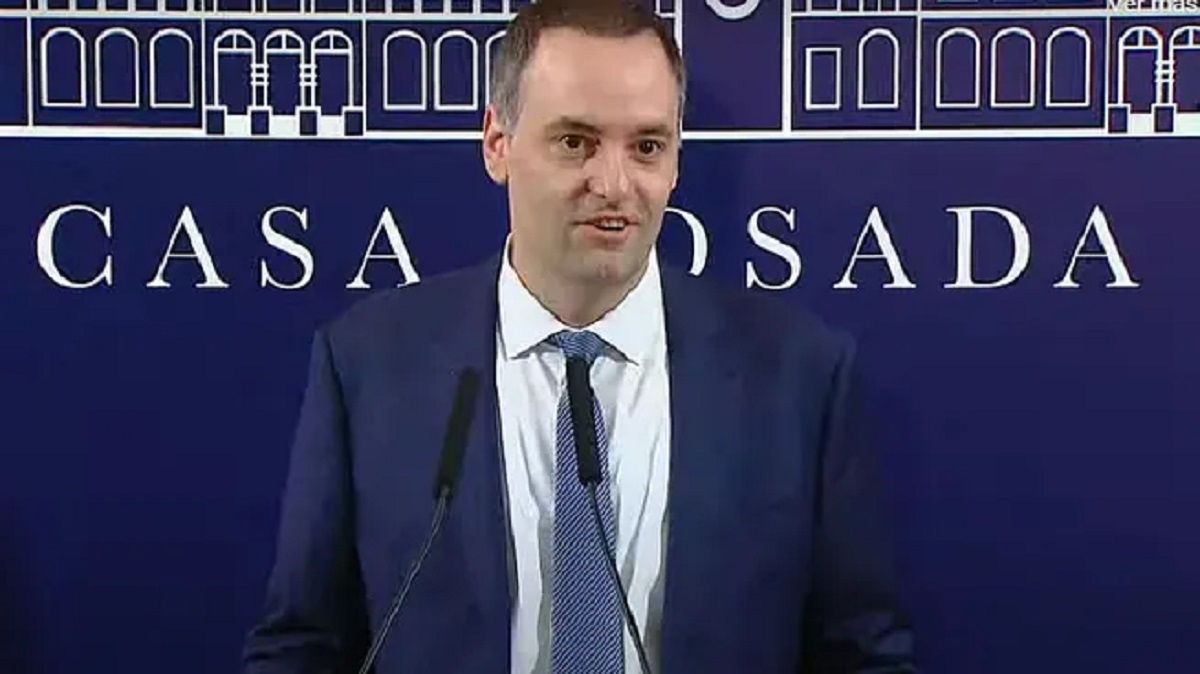 Manuel Adorni, vocero del gobierno de Javier Milei
