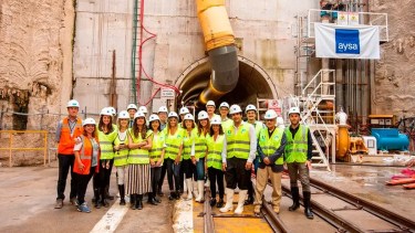 El Gobierno de Javier Milei pone en marcha el plan para privatizar AYSA. Foto Archivo.