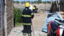 Imagen de Bomberos apagaron un incendio en la zona norte de Roca