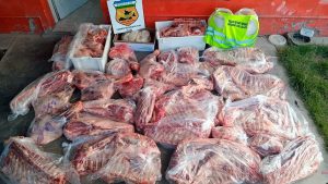 Asado de fin de año: secuestraron más 1.000 kilos de carne de vaca en Allen y Casa de Piedra