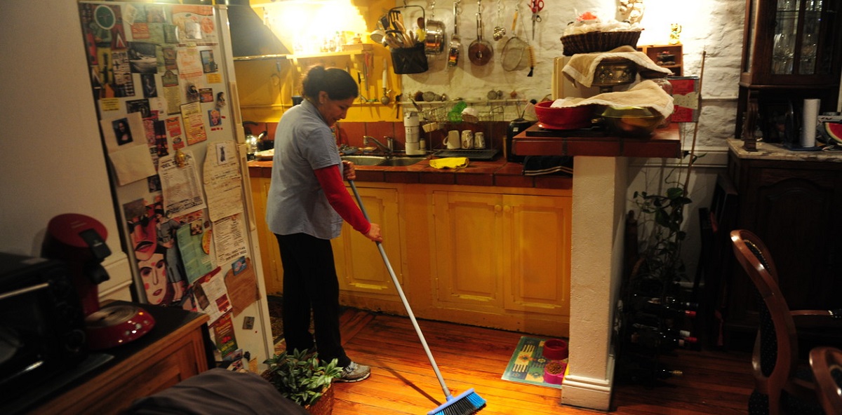 Las empleadas domésticas perciben diversas asignaciones.-