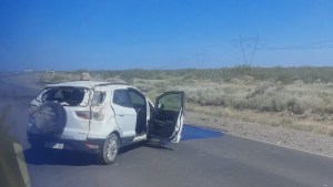 Tres heridos en choque sobre la Ruta 51 cerca de Añelo: dos de ellos son menores de edad