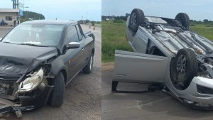 Una pareja de Neuquén herida tras accidente sobre la Ruta Nacional 12, en Corrientes