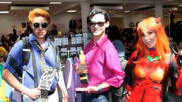 El color de la Animacom en el Centro Cultural de Cipolletti. Fotos: gentileza 