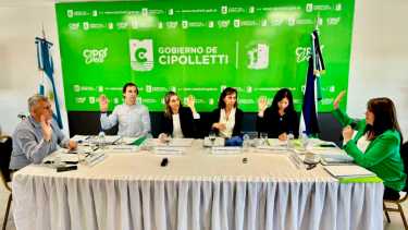 El cuerpo legislativo del Concejo Deliberante de Cipolletti. (Gentileza)