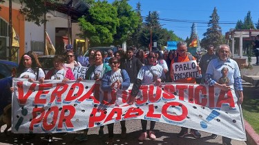 Se están por cumplir siete meses del crimen, no hay imputados ni sospechosos. La familia y sus allegados siguen marchando. (Gentileza)