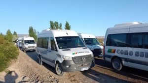 Corte total en Ruta 6: vecinos de Buta Ranquil sigue el bloqueo esta noche