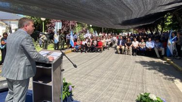 El intendente destacó a los miembros de su gabinete. Foto gentileza