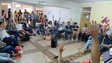 Los gremios se declararon en estado de alerta y asamblea permanente. Foto archivo