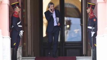 El Ministro de Economía Luis "Toto" Caputo. Foto archivo Télam. 