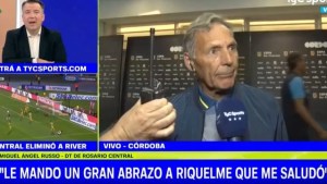 Russo reveló que Riquelme le envió un mensaje tras la victoria de Rosario Cetral ante River: qué le dijo
