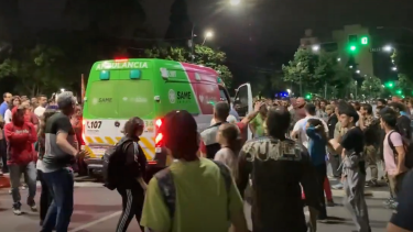 El hombre tenía 72 años y se encontraba en la manifestación contra el DNU de Milei. 