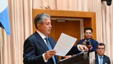 El 1 de marzo, el mandatario abrirá las sesiones y enviará un paquete de leyes para iniciar su plan de gobierno. Foto: Florencia Salto.