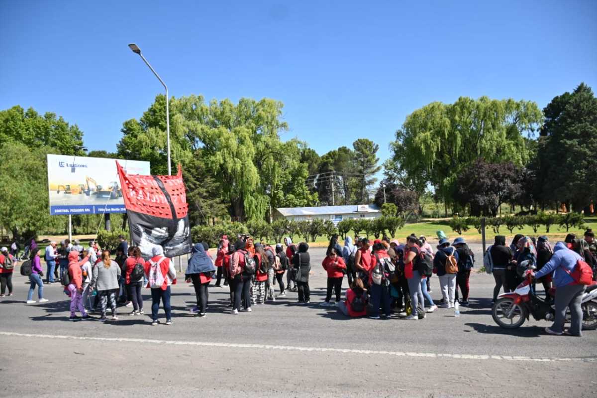 Organizaciones sociales saldrán a las calles en Neuquén y Río Negro. Foto: Florencia Salto. 
