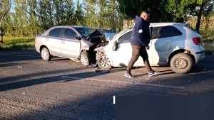 Brutal choque sobre Ruta 151, en Cinco Saltos: el conductor fue acusado de doble homicidio culposo