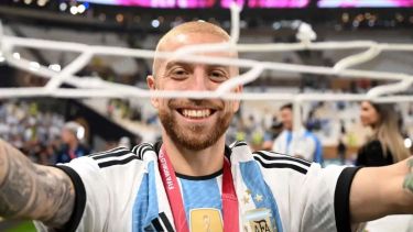 Papu Gómez festejó el aniversario del mundial de Qatar 2022: el único campeón que le dio «like» a su posteo