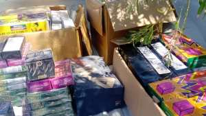 Se secuestró pirotecnia en domicilios particulares y comercios habilitados de Neuquén