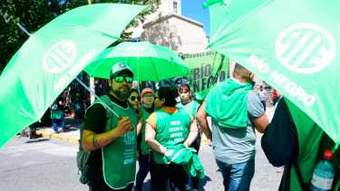 ATE está de paro este miércoles en Río Negro. (Foto Alejandro Carnevale)