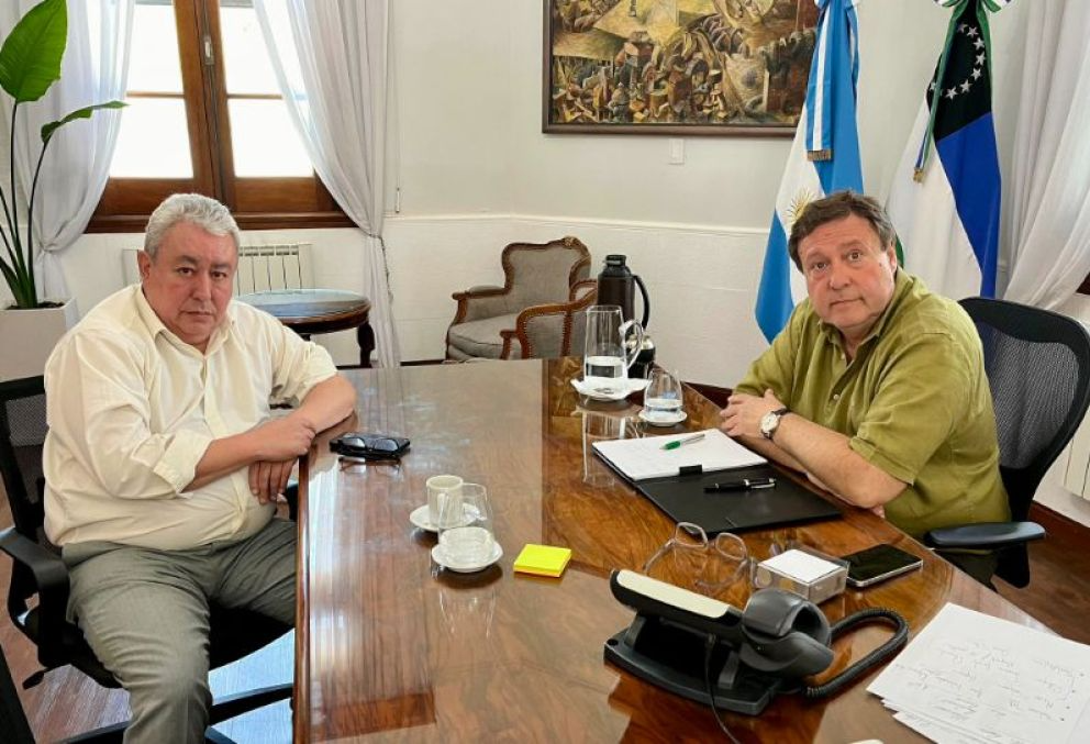 A mediados de diciembre el gobernador Alberto Weretilneck confirmó a San Martín al frente de IUPA. foto: archivo.