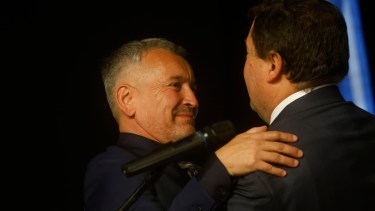 La asunción en Hacienda de Gabriel Sánchez y el inmediato desafío de cancelar deudas y pagar salarios. Foto: Pablo Leguizamón.