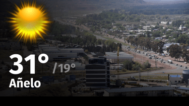 Clima de hoy, viernes 1 de diciembre de 2023, para la ciudad de Añelo