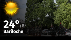 Clima de hoy, jueves 7 de diciembre de 2023, para la ciudad de Bariloche