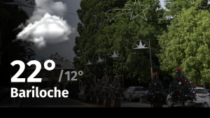 Clima de hoy, viernes 8 de diciembre de 2023, para la ciudad de Bariloche