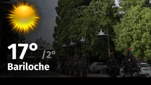 Clima de hoy, lunes 18 de diciembre de 2023, para la ciudad de Bariloche
