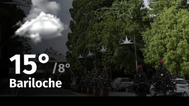 Clima de hoy, martes 19 de diciembre de 2023, para la ciudad de Bariloche