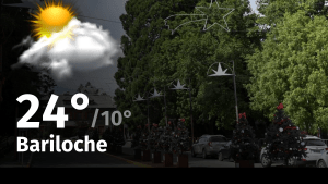 Clima de hoy, jueves 28 de diciembre de 2023, para la ciudad de Bariloche